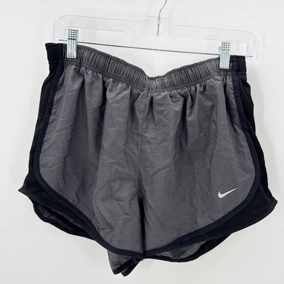 Nike Dri Fit back gray running shorts athletic performance size L - Picture 1 of 13